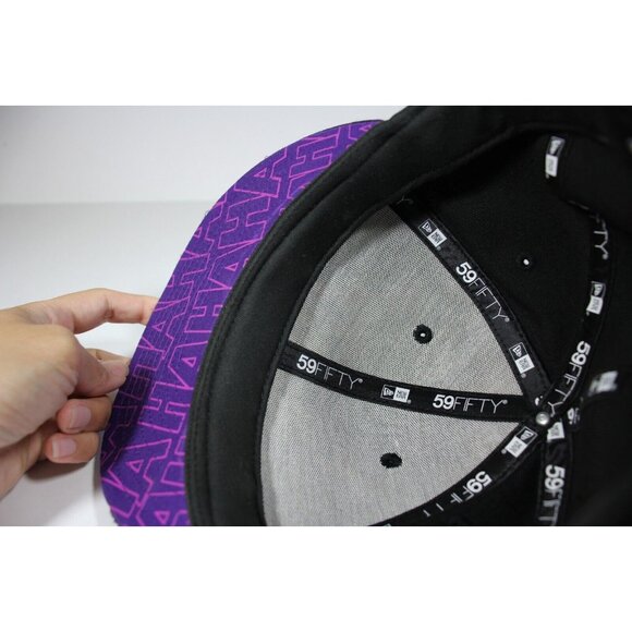 New Era x Joker Batman Smile Baserball Cap Hat 7 3/4 RARE A1476 - Picture 8 of 9